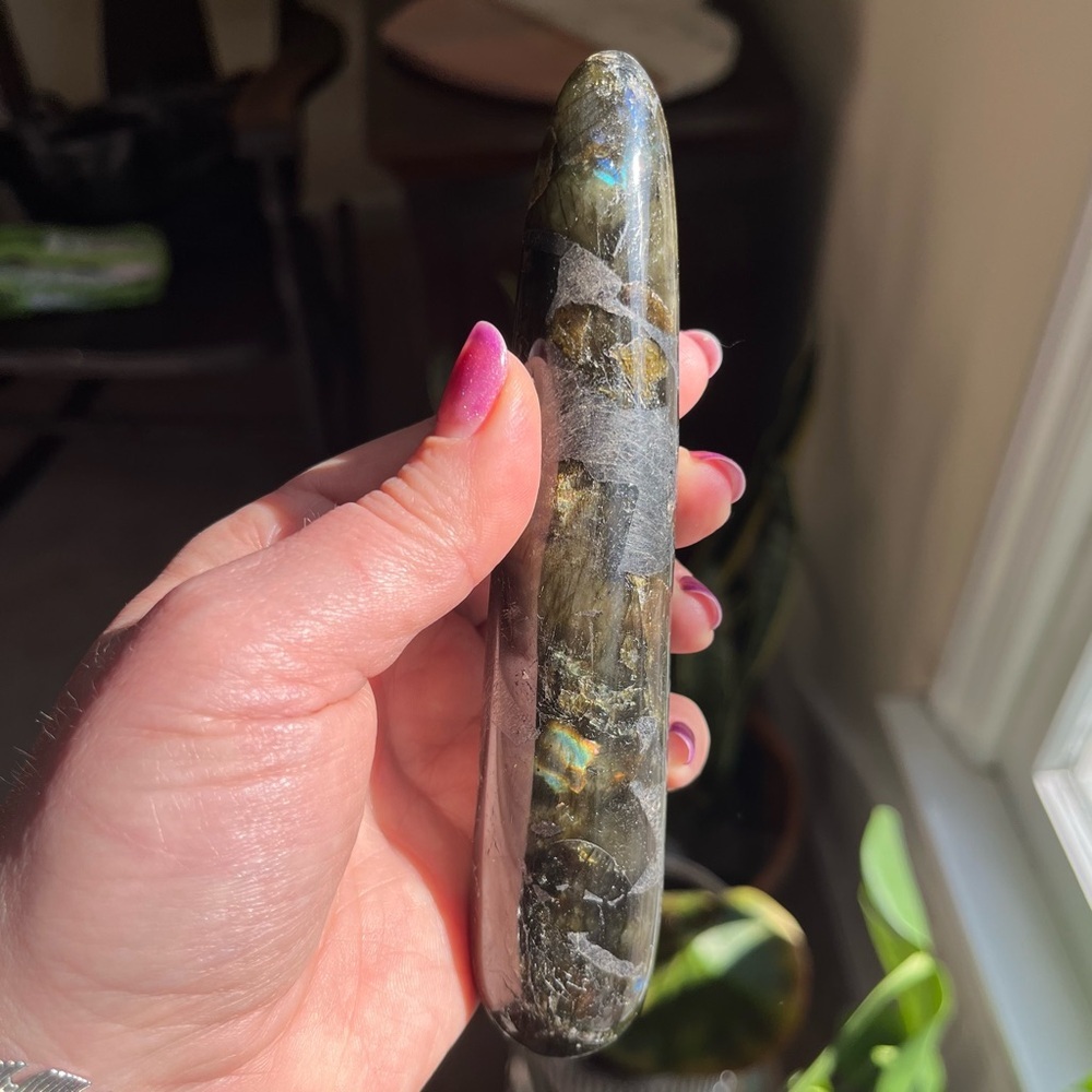 Labradorite massager 6 inch length
